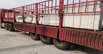 宜宾 白麻荔枝面外墙干挂，工厂装车日常