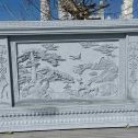 宜宾 芝麻白大型照壁，屏风，影壁