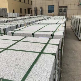 宜宾 白麻花岗岩5.0公分荔枝面地铺石