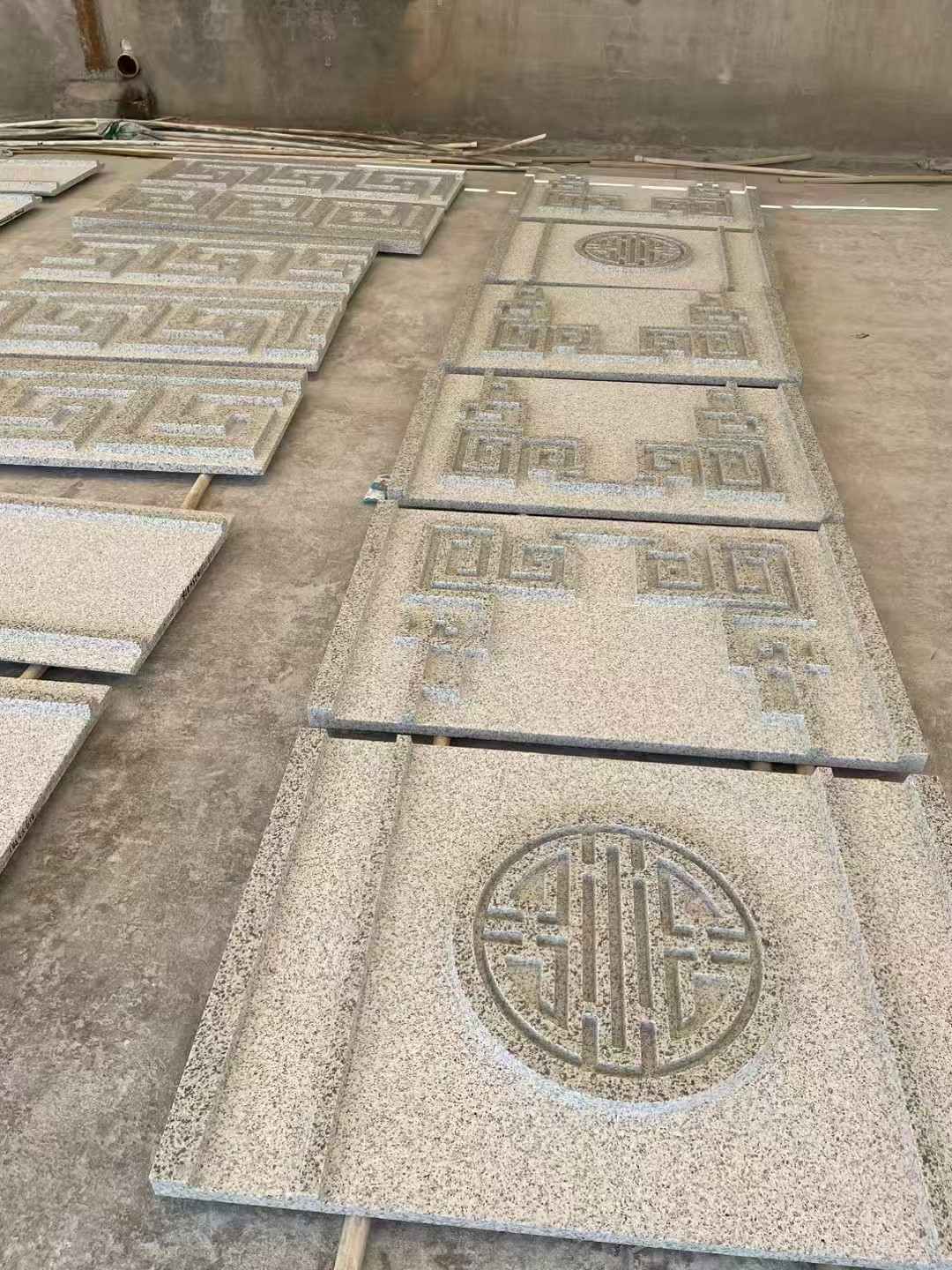 宜宾 白麻花岗岩外墙立面雕刻板