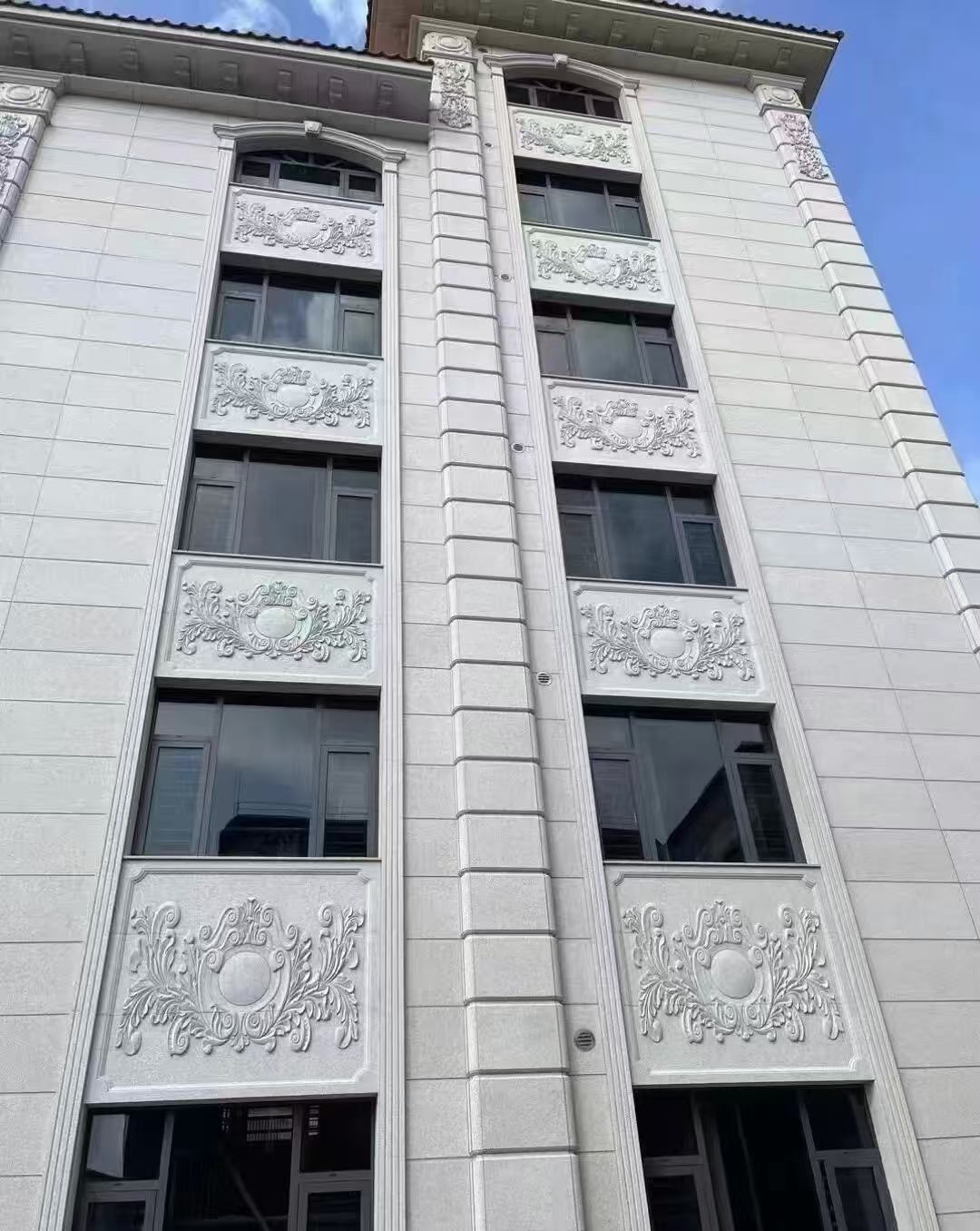 宜宾 白麻荔枝面花岗岩别墅外墙干挂