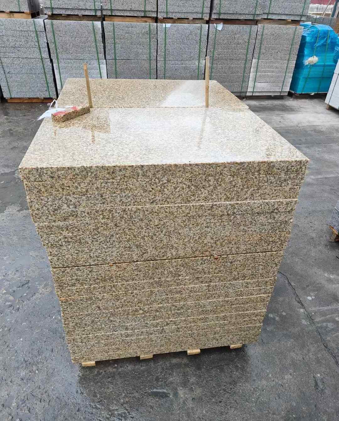 宜宾 湖北黄金麻花岗岩石材荔枝面外墙石材