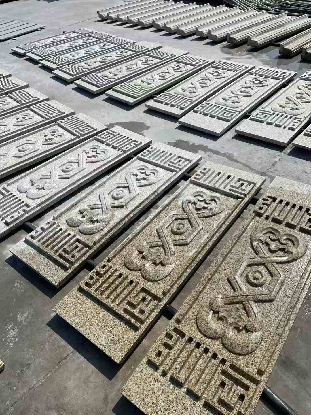 宜宾 黄金麻花岗岩外墙雕刻板