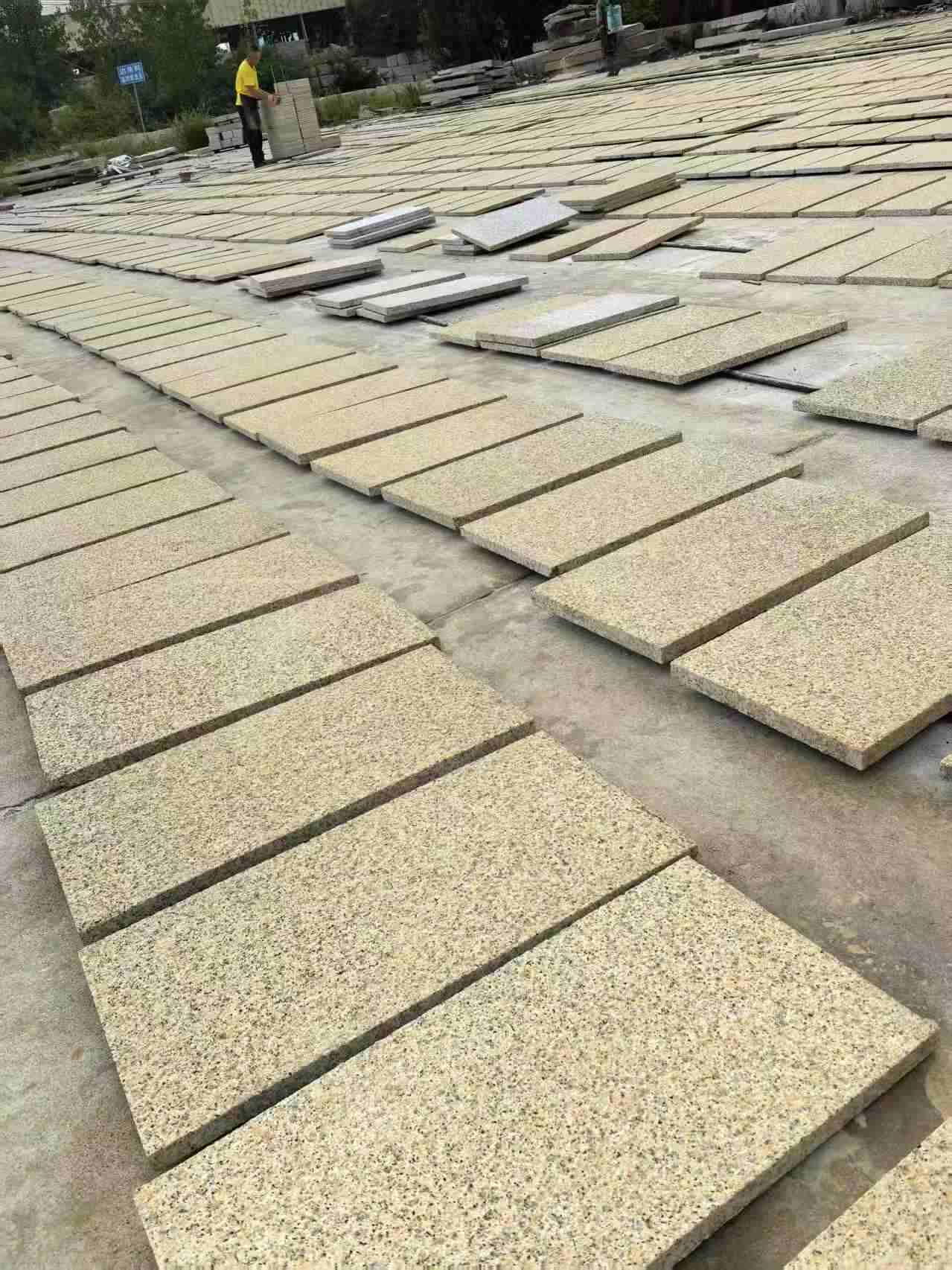 宜宾 黄金麻荔枝地铺石面排板