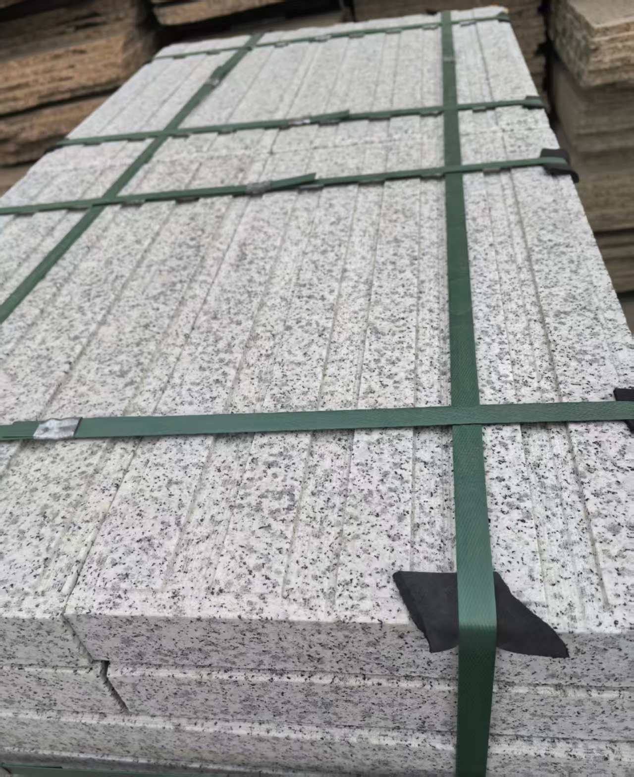 宜宾 白麻花岗岩直行盲道石，盲条，地铺石